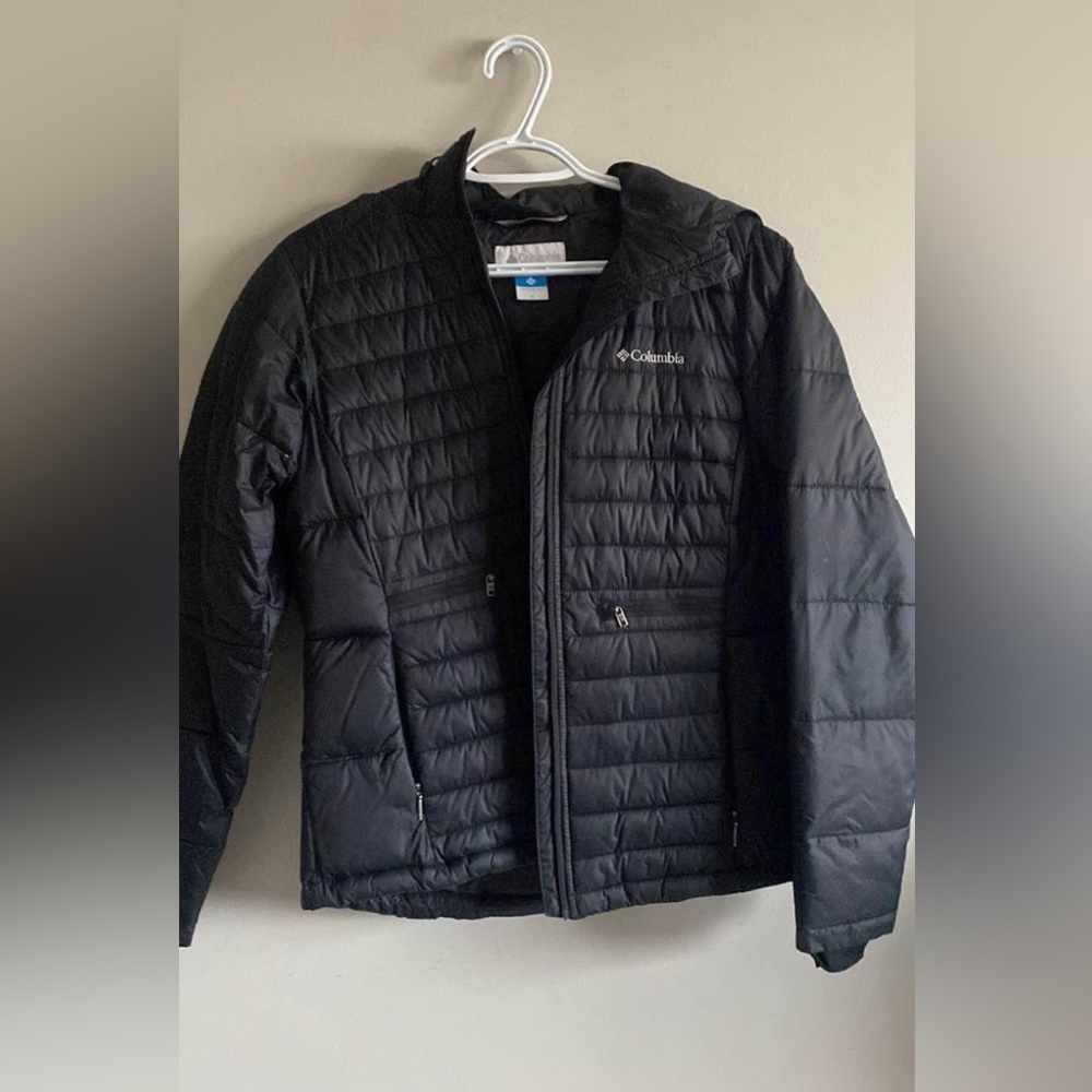 Black Women’s Columbia winter jacket